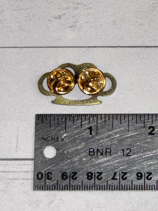 Brass Knuckles Enamel Pin