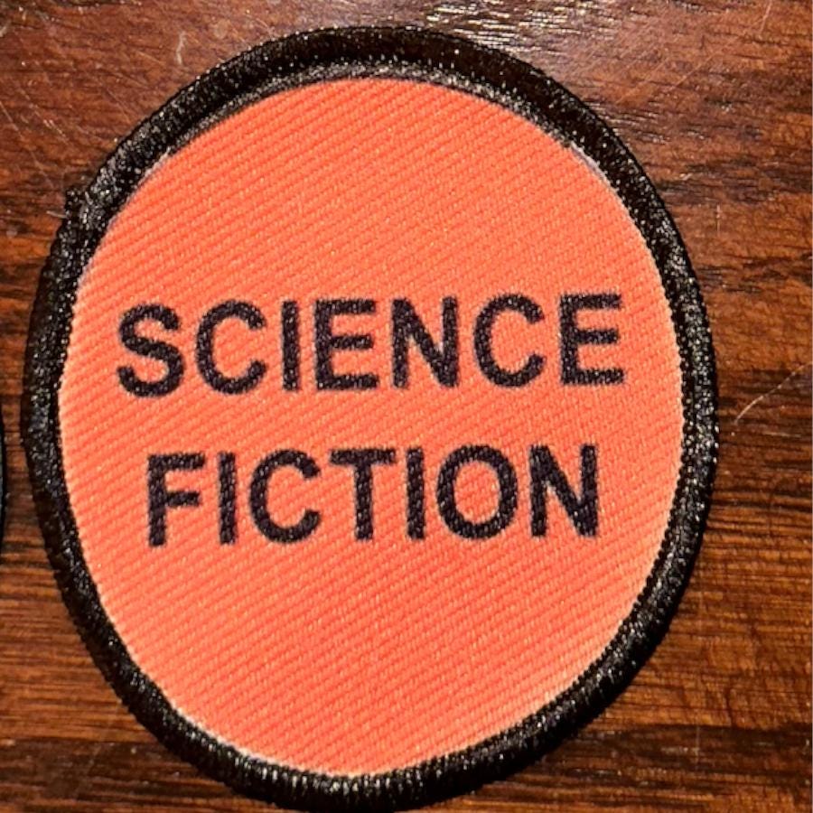 3 Inch Round Patch - VHS Stickers