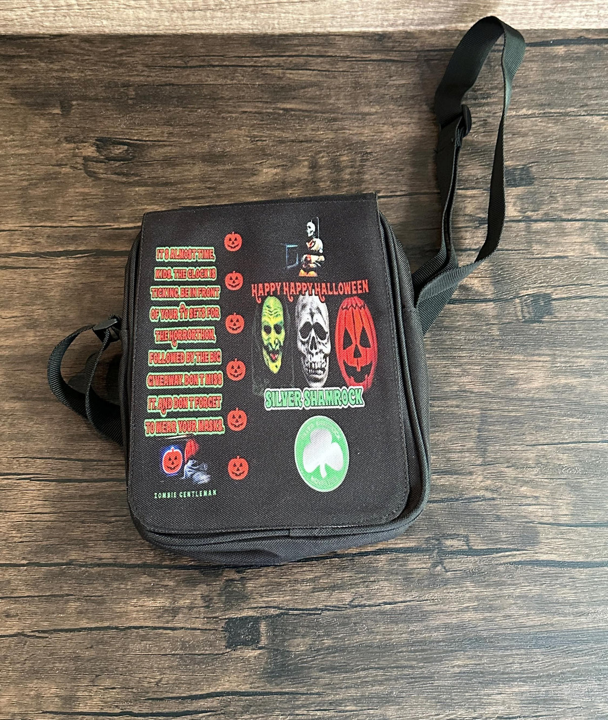 Halloween III Silver Shamrock Shoulder Bag