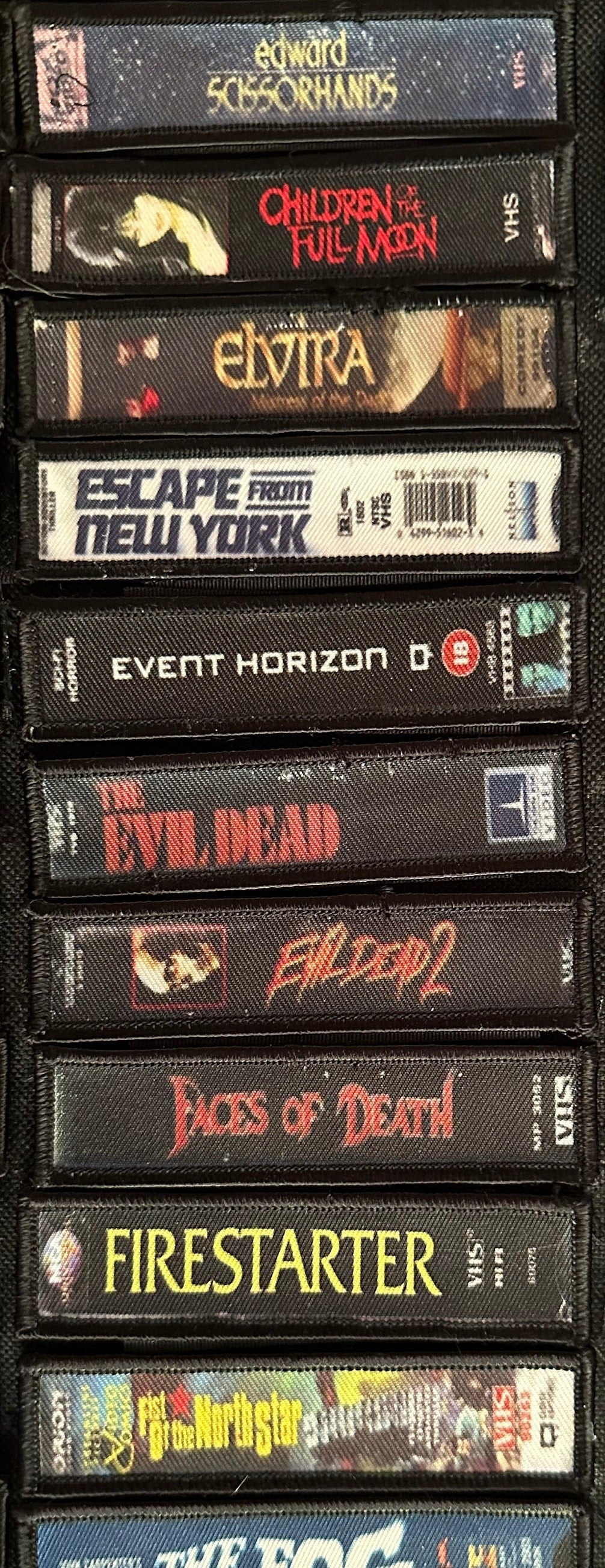 VHS Label Patches Ed - Ni