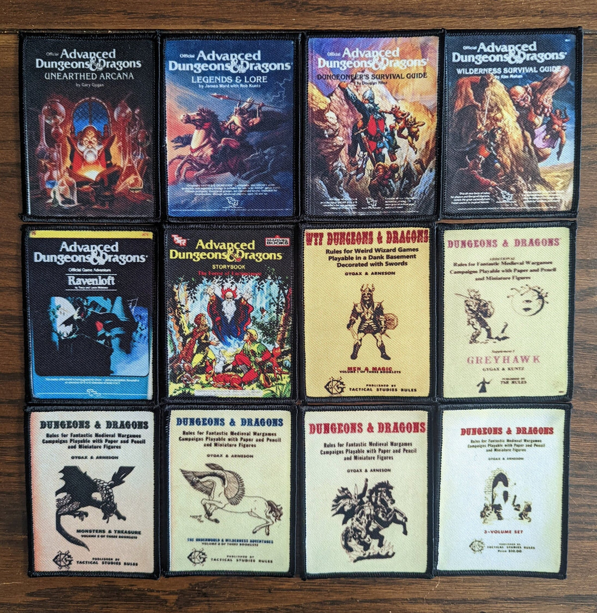 Role Playing Game Patches