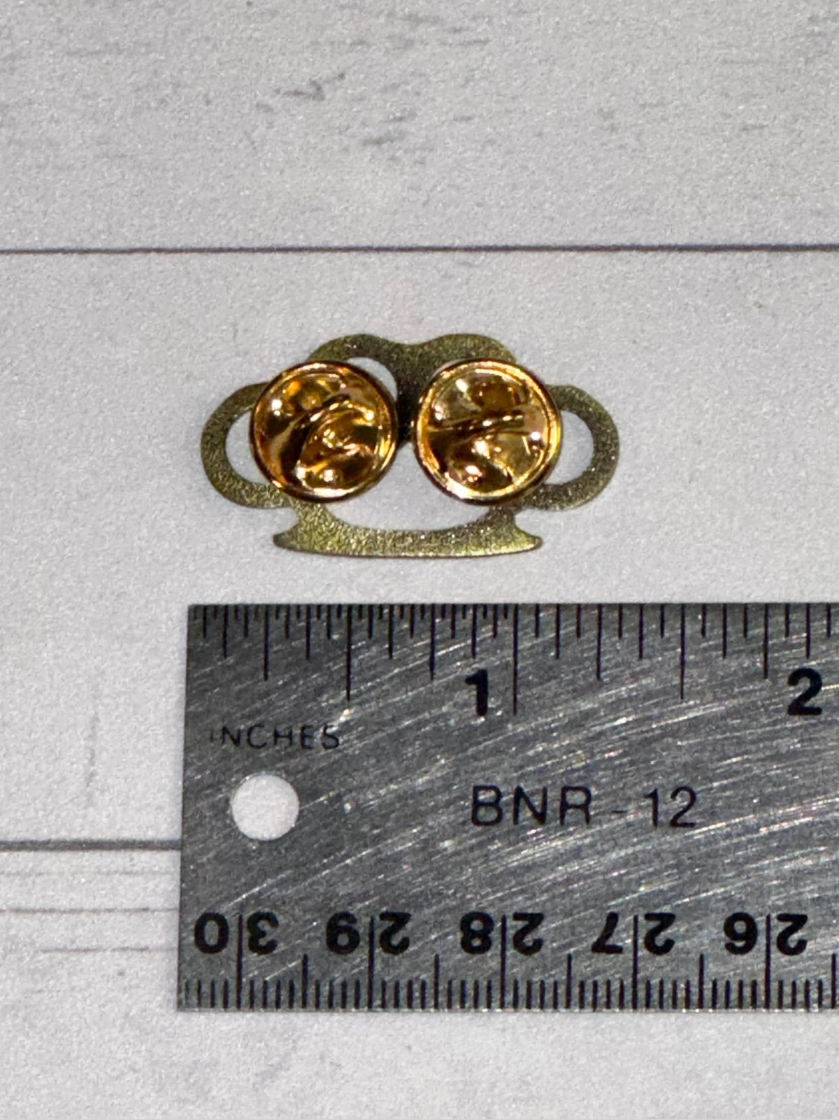 Brass Knuckles Enamel Pin