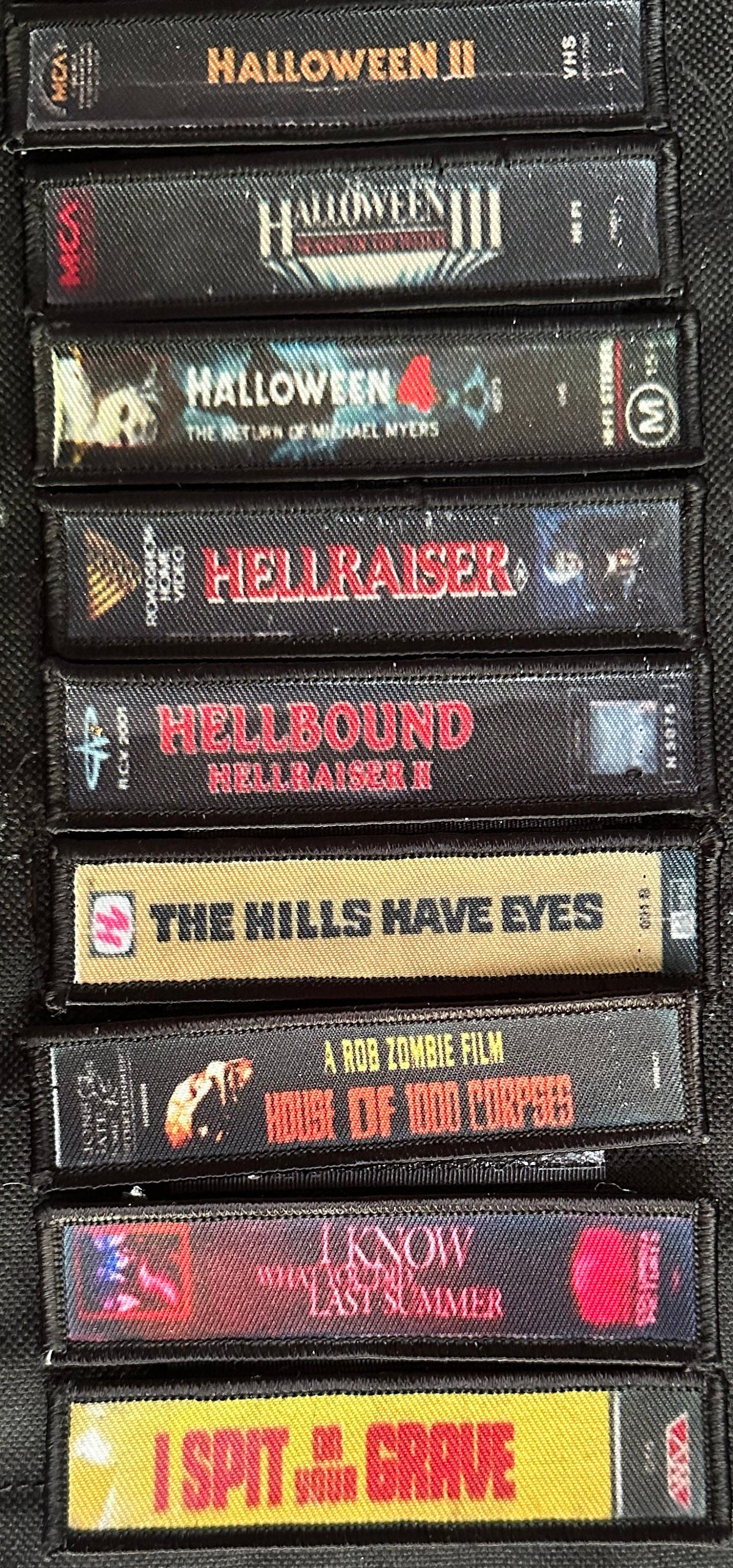 VHS Label Patches Ed - Ni