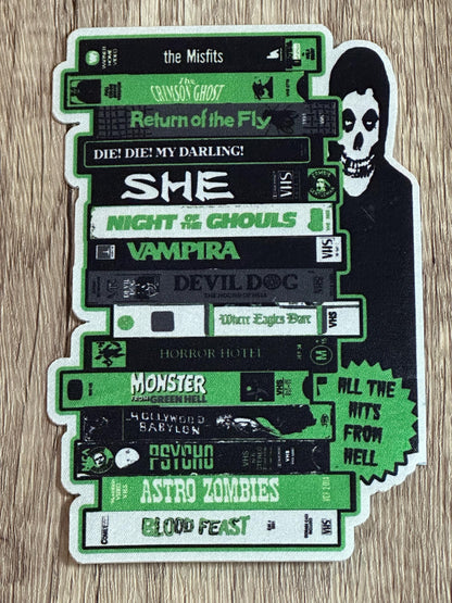Misfits VHS Printed Patch
