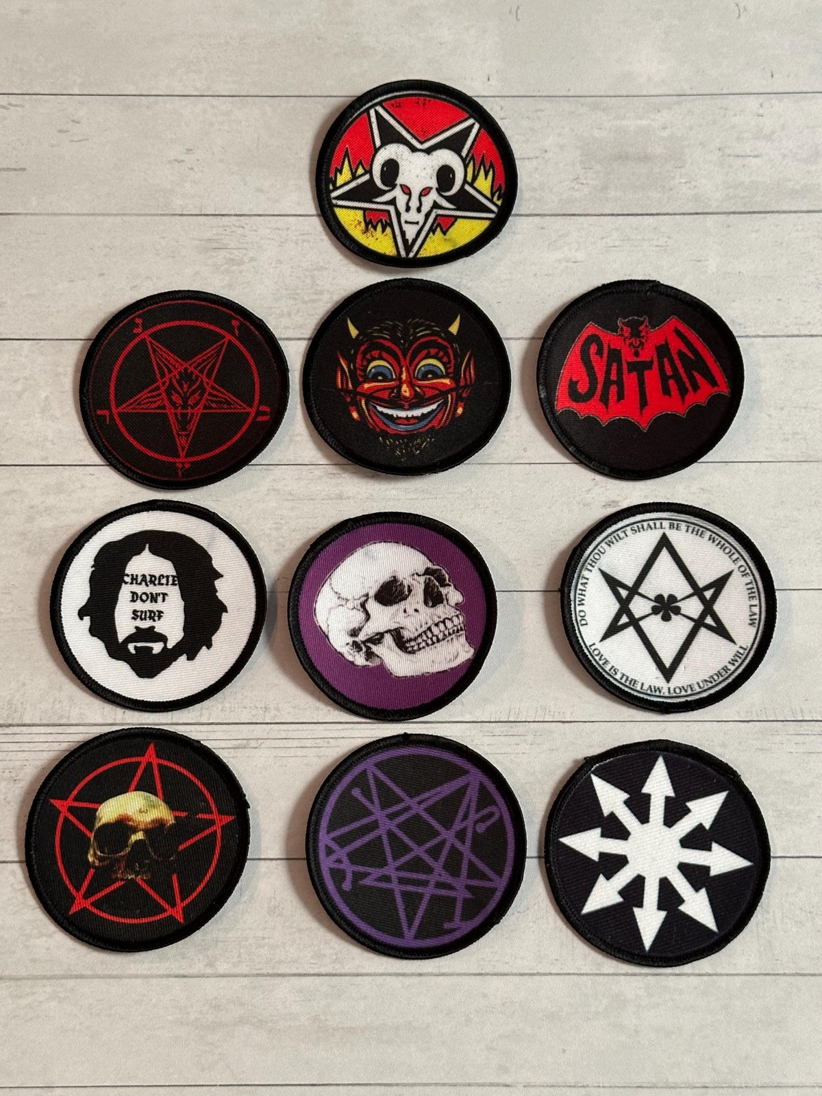3 Inch Round Patch - Occult