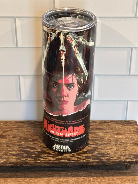 Nightmare on Elm Street VHS 20 oz Tumbler