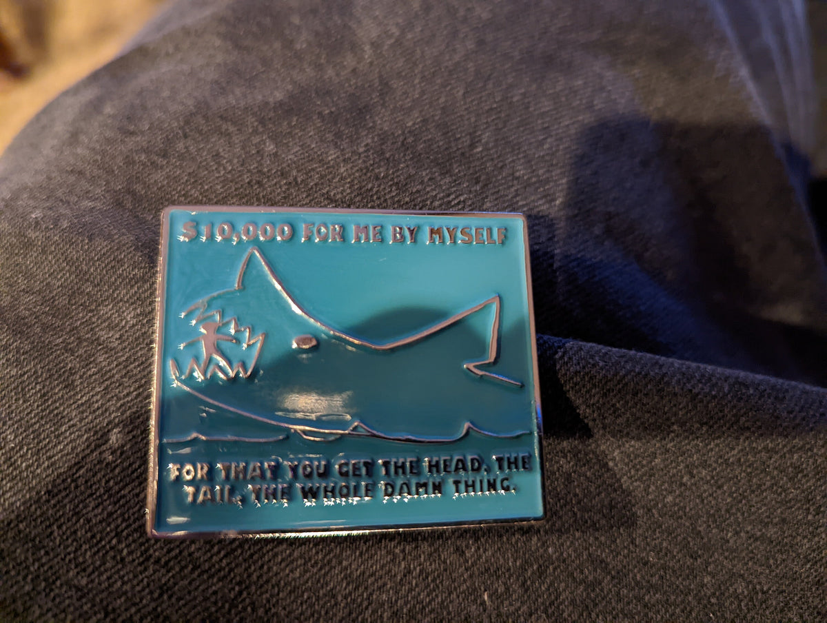 Quint's Chalkboard Enamel Pin