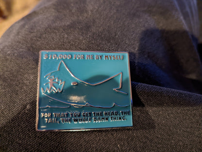 Quint's Chalkboard Enamel Pin