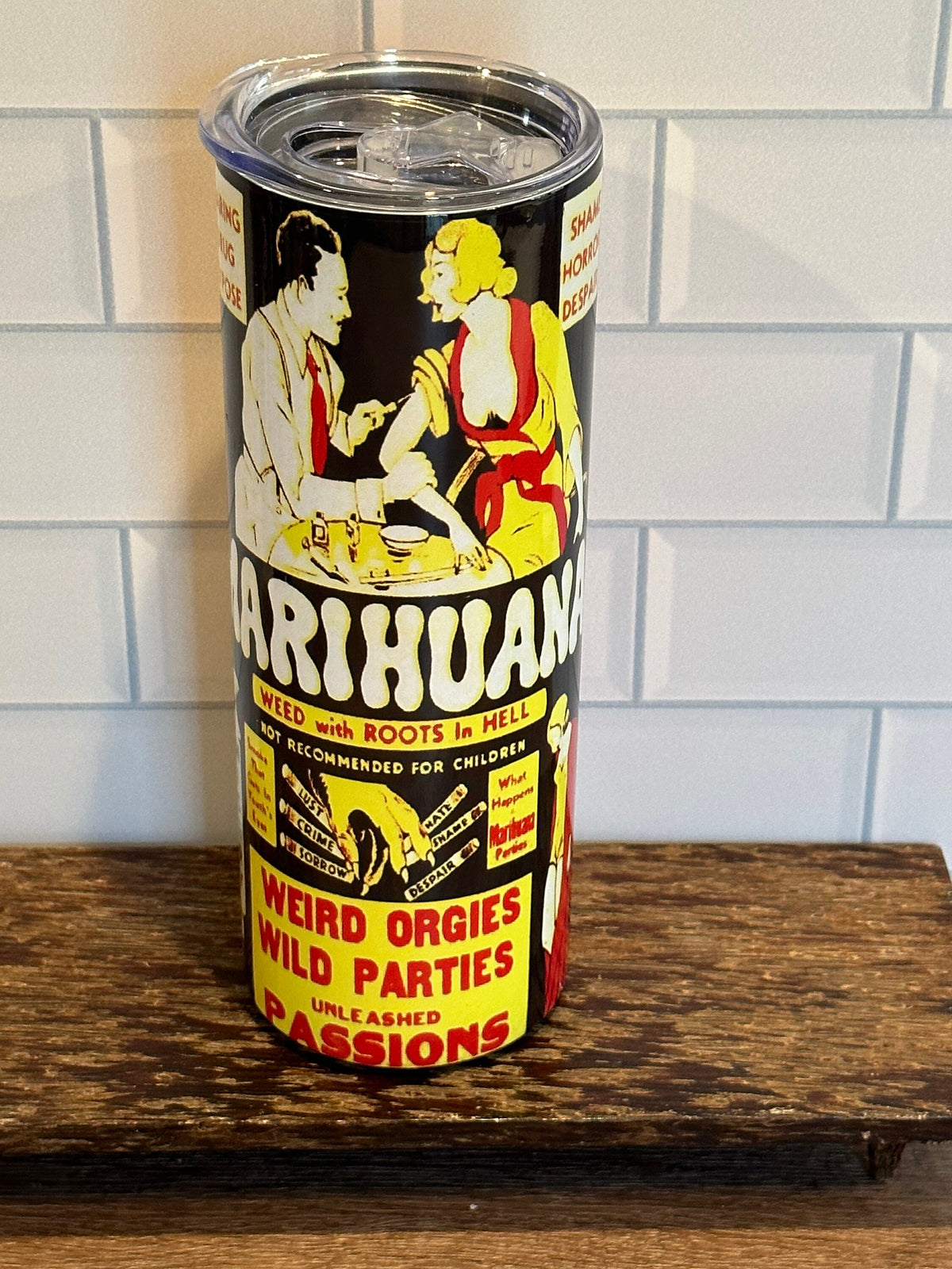 Reefer Madness / Marihuana 20 oz Tumbler