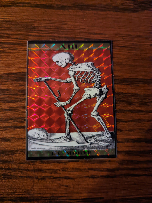 Death Tarot Prismatic Sticker