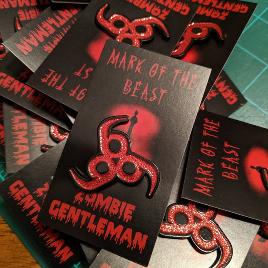 Mark of the Beast Enamel Pin