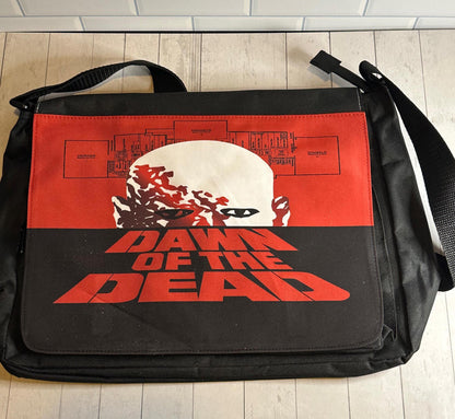 Custom Dawn of the Dead Zombie Messenger Bag