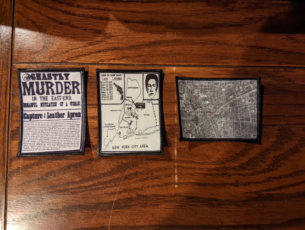 Tasteless Parodies Serial Killer Patches