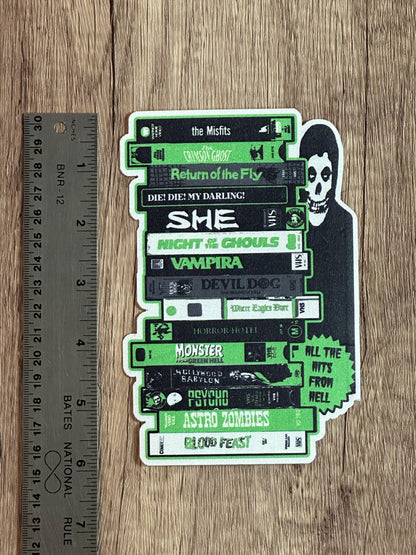 Misfits VHS Printed Patch